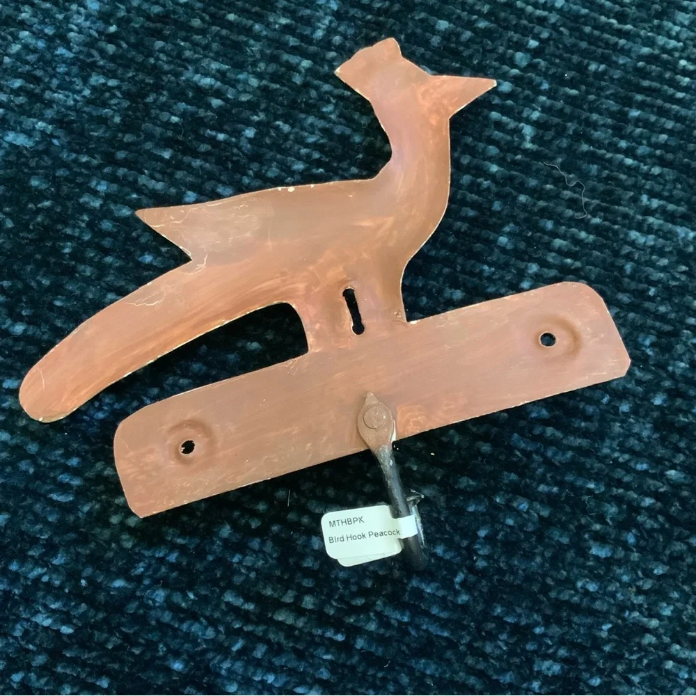 Painted Metal Animal Wall Hooks